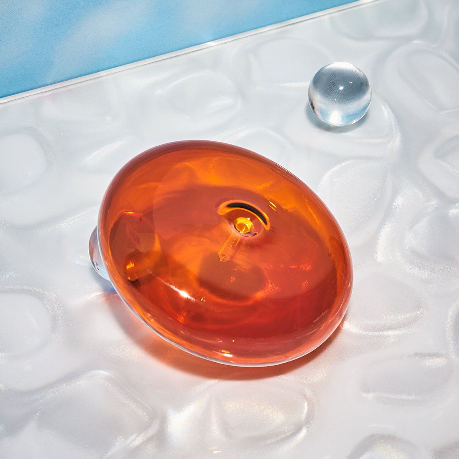 Bubble Glass Incense Holder Glass - Incense Holder - Table
