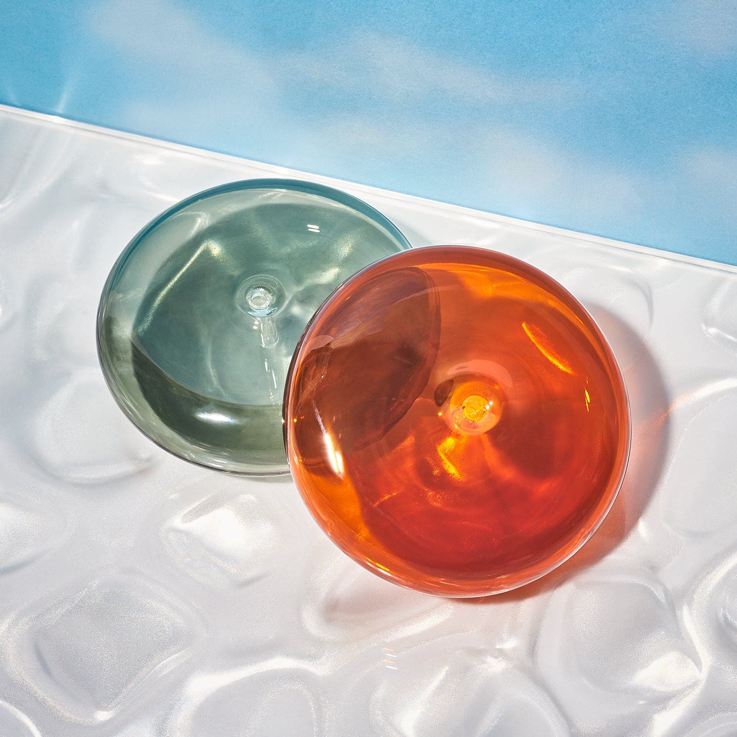 Bubble Glass Incense Holder Glass - Incense Holder - Table
