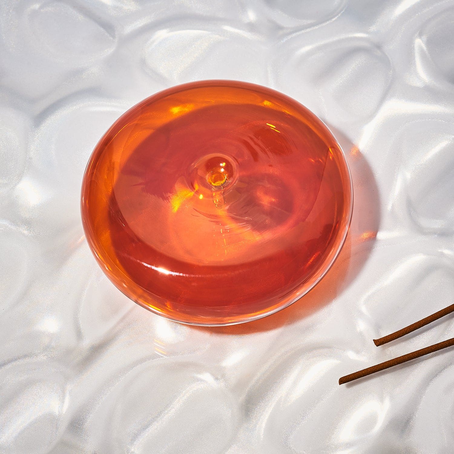 Bubble Glass Incense Holder Glass - Incense Holder - Table