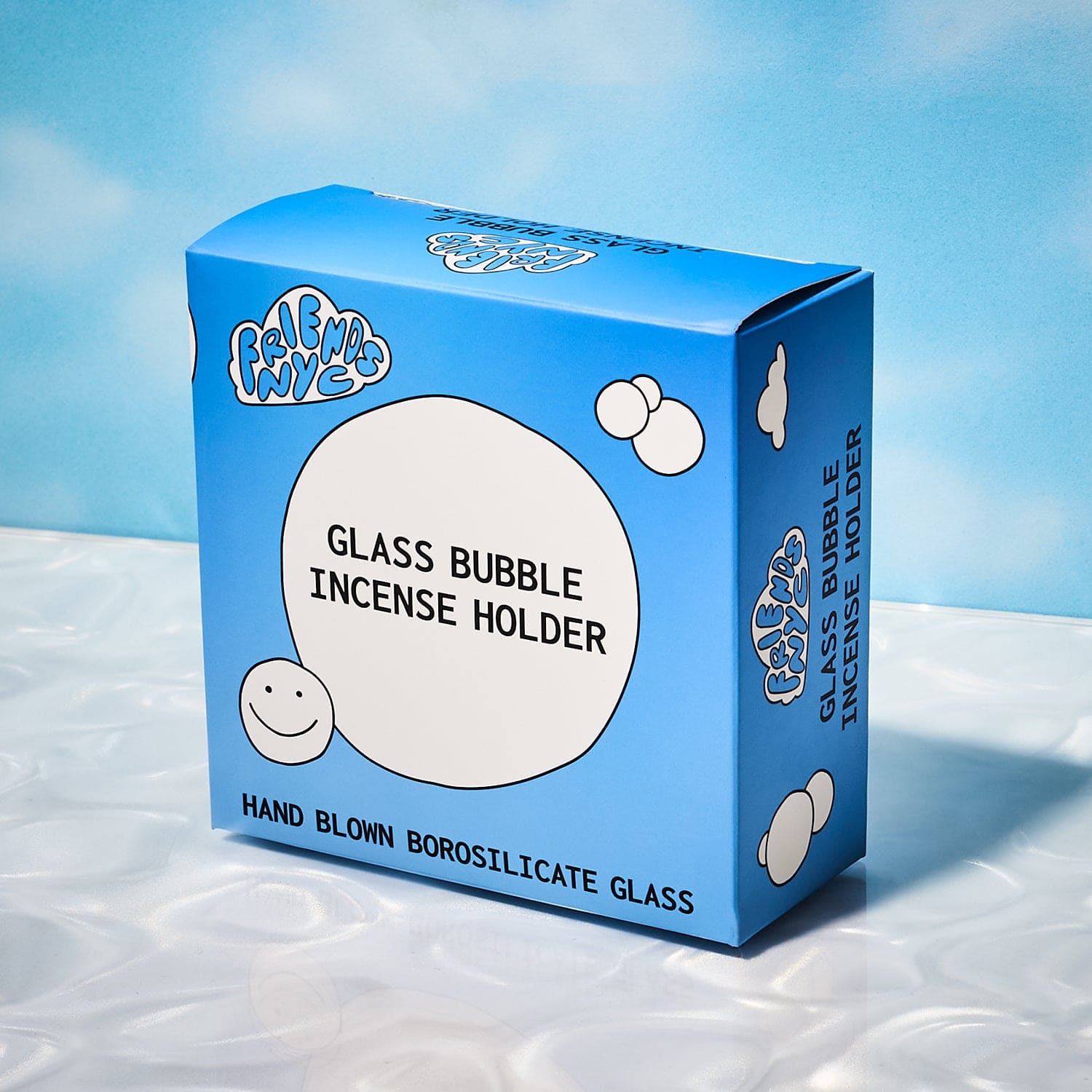 Bubble Glass Incense Holder Glass - Incense Holder - Table