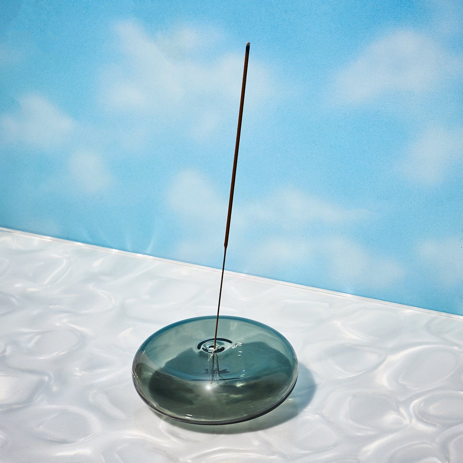 Bubble Glass Incense Holder Glass - Incense Holder - Table