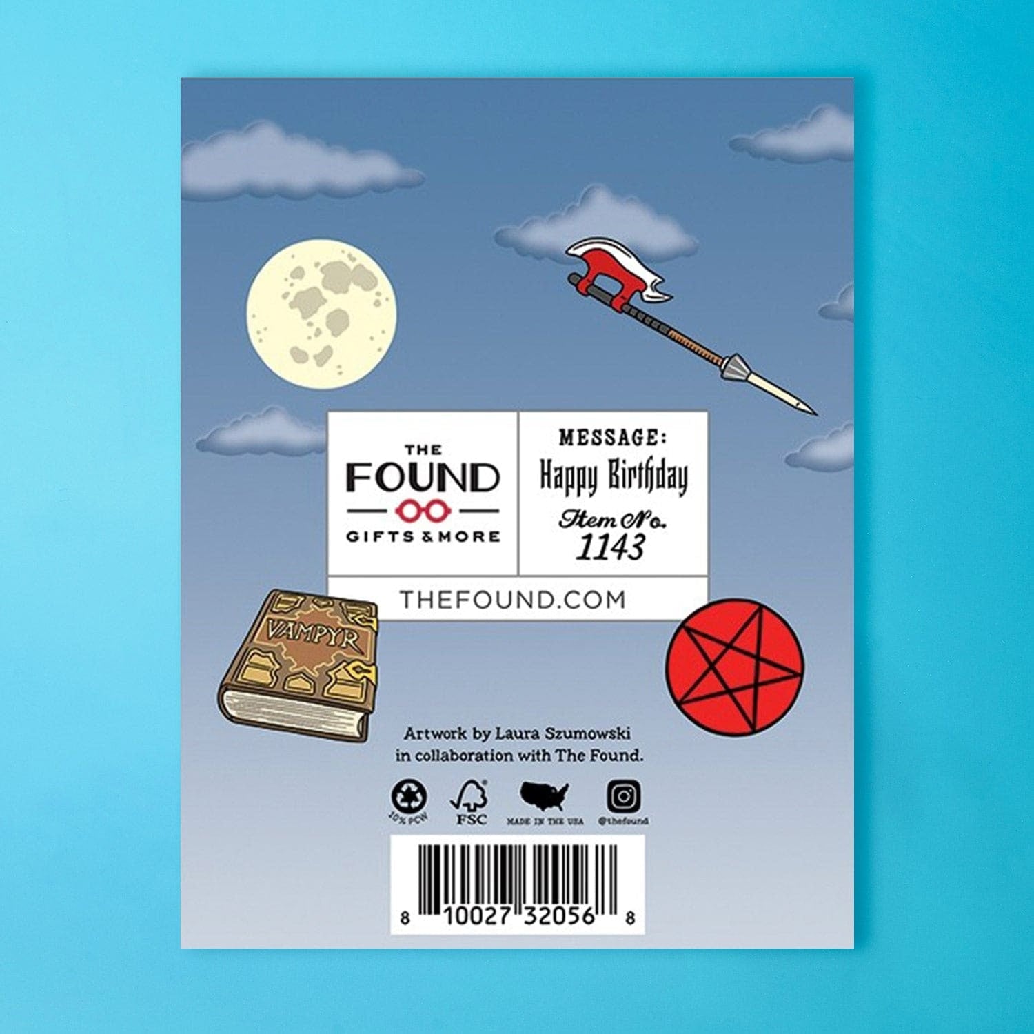 Buffy the Vampire Slayer Birthday Greeting Card 2000s - 90s