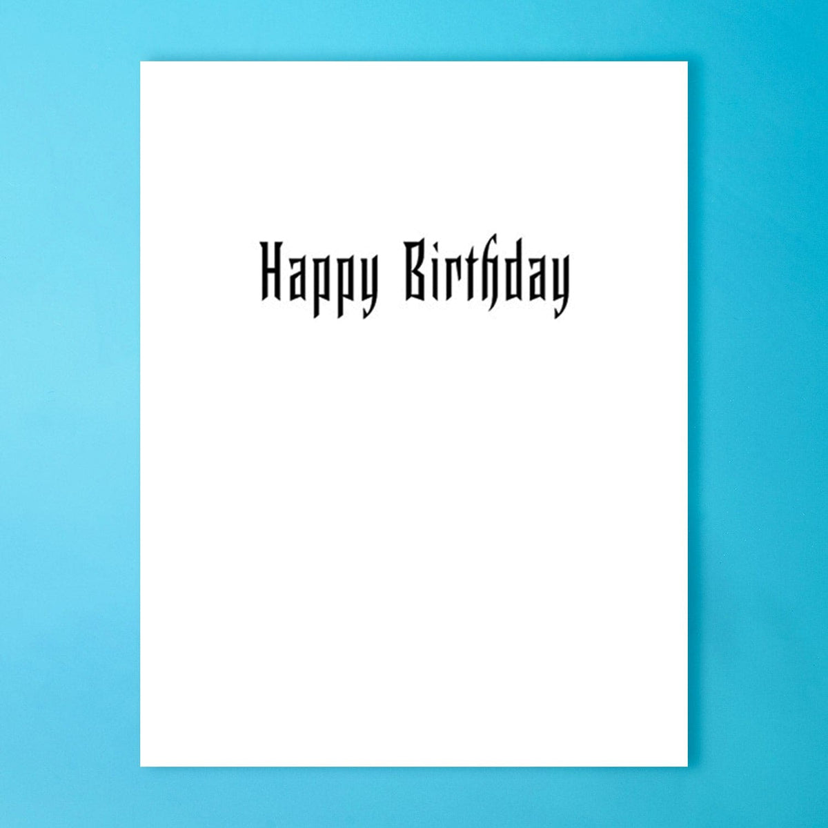 Buffy the Vampire Slayer Birthday Greeting Card 2000s - 90s