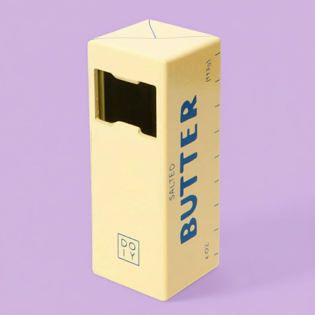 Butter Bottle Opener Butter - Ceramic - Doiy - Fake Food