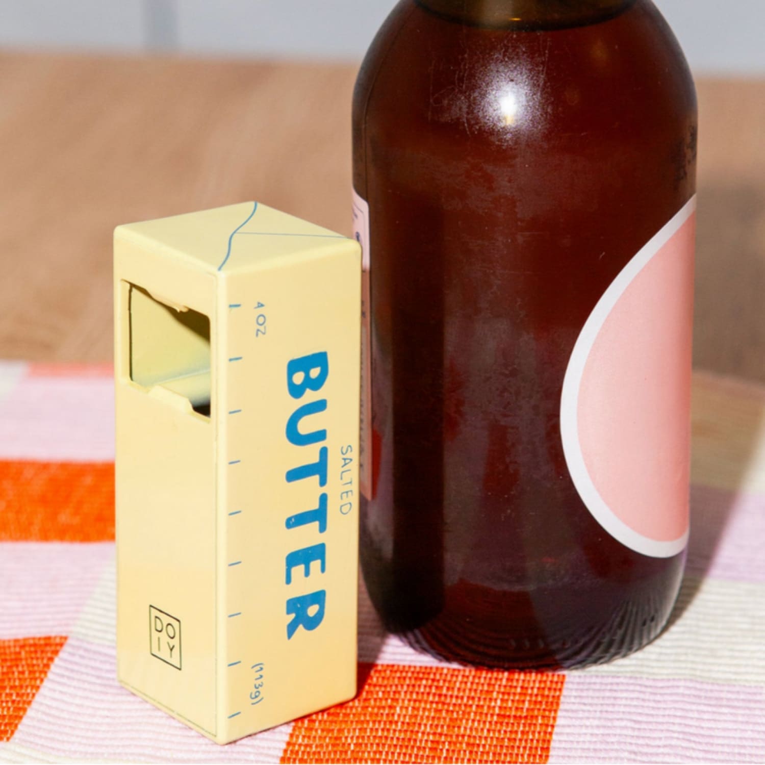 Butter Bottle Opener Butter - Ceramic - Doiy - Fake Food