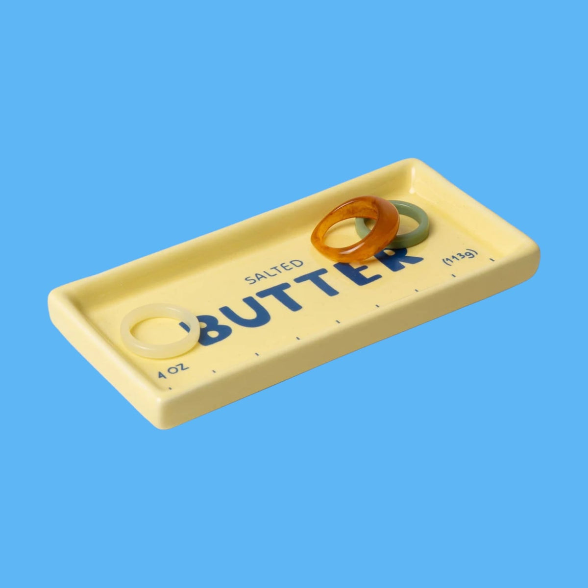 Butter Trinket Tray Butter - Ceramic - Dish - Ceramics