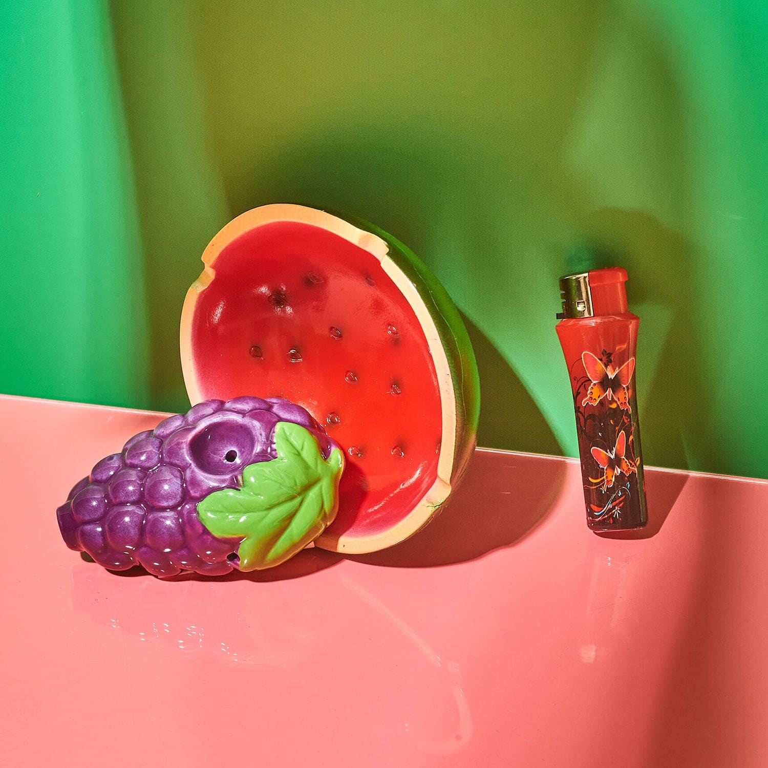 Butterfly Lighter 0623 - Barbiecore - Cute Girly Smoke Shop