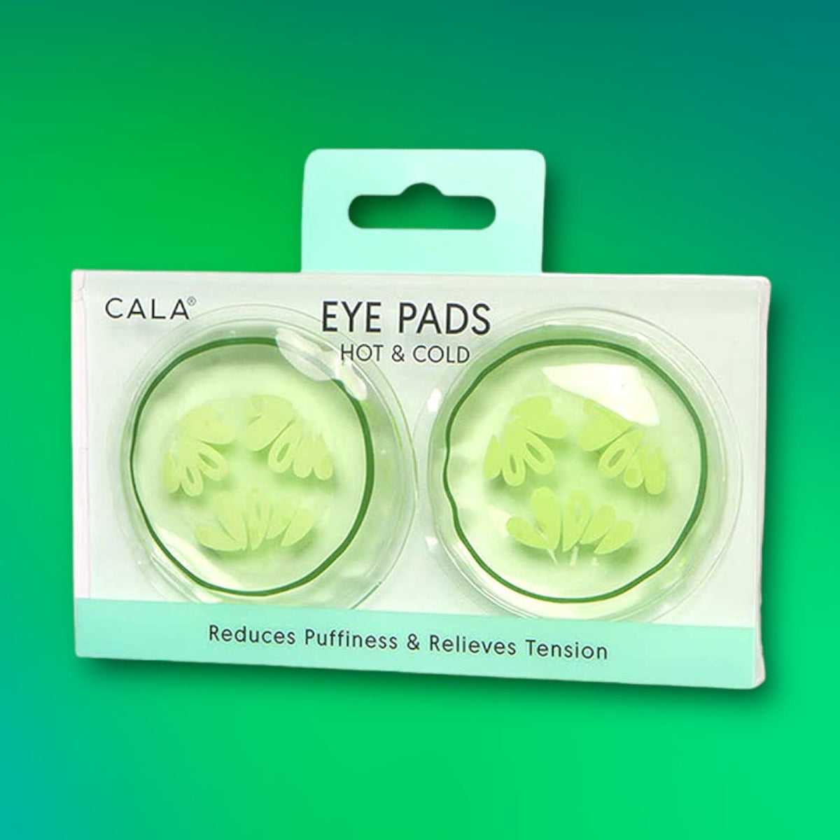 Cala Hot & Cold Eye Pads - Cucumber Slice Face - Care -