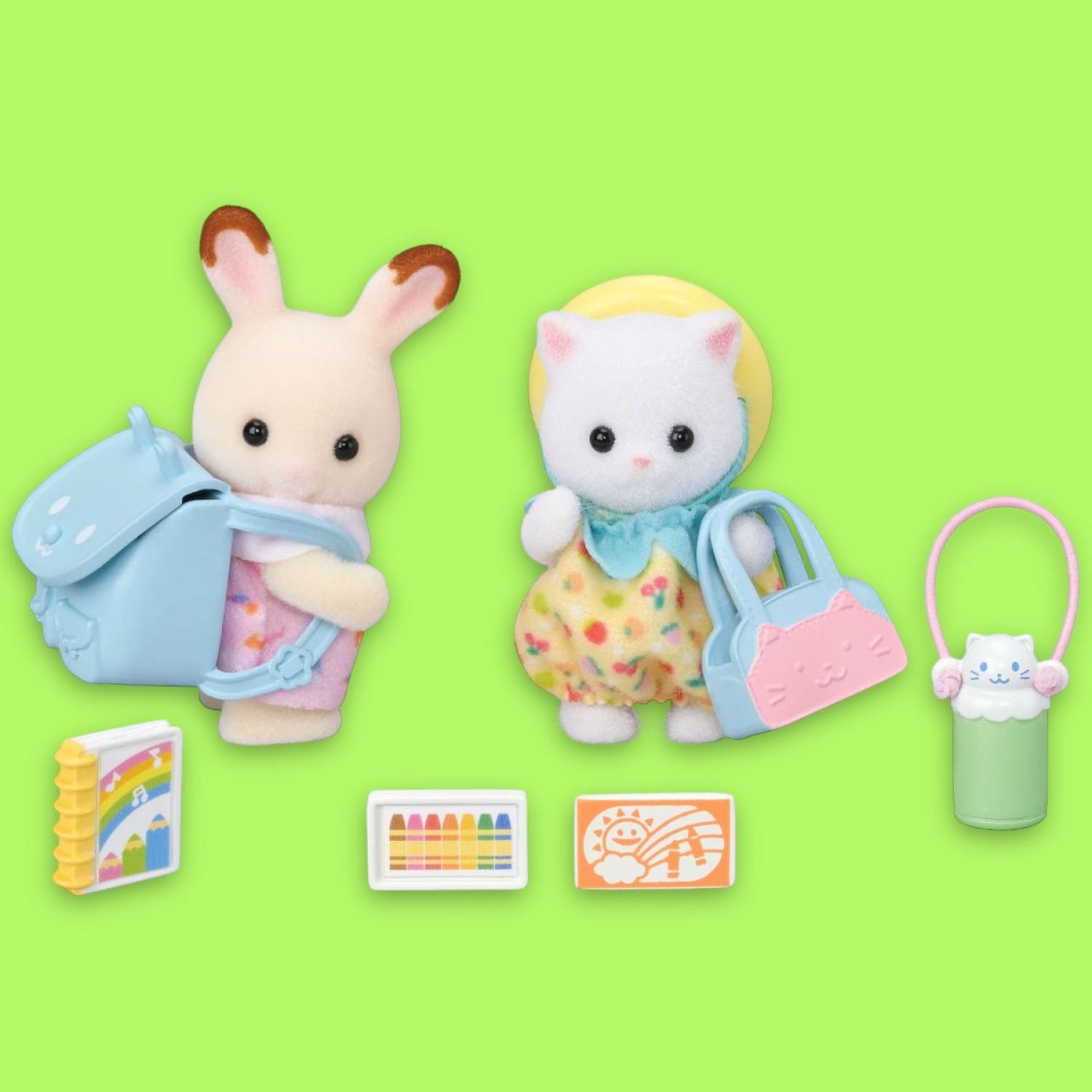 Calico Critters Playset - Nursery Friends Walk Along Duo