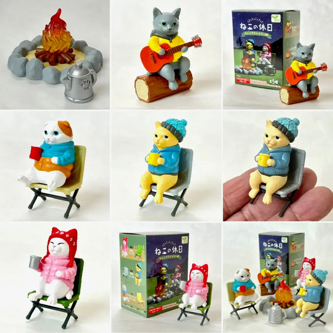Campfire Cats Blind Box by Yell Japan | Friends Nyc