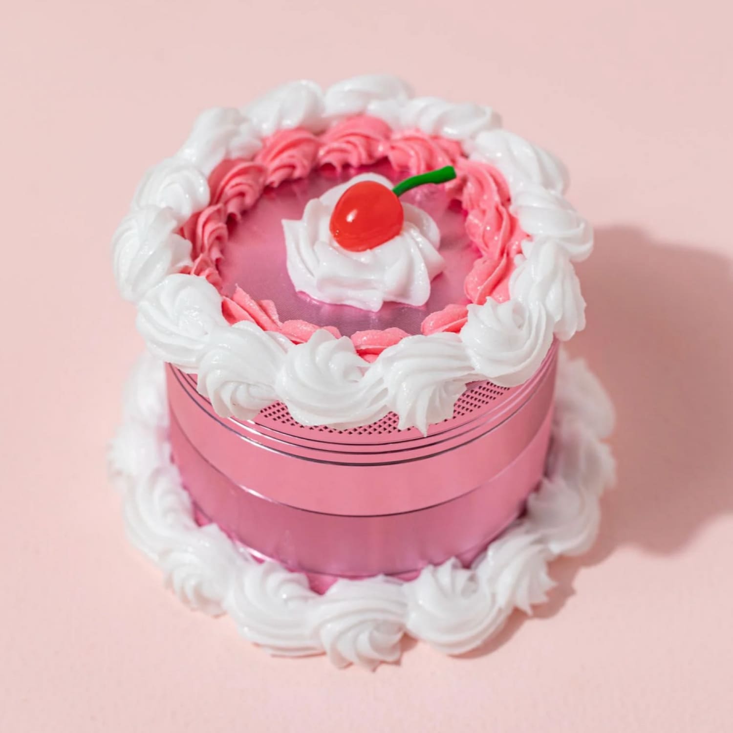 Canna Style Cake Grinder Aesthetic Smoke - Anniversary