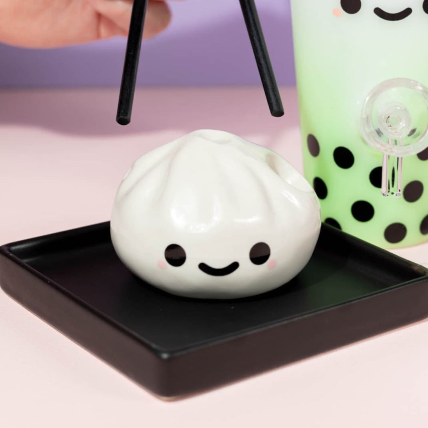 Canna Style Dumpling Pipe Aesthetic Smoke - Cute Girly Fake
