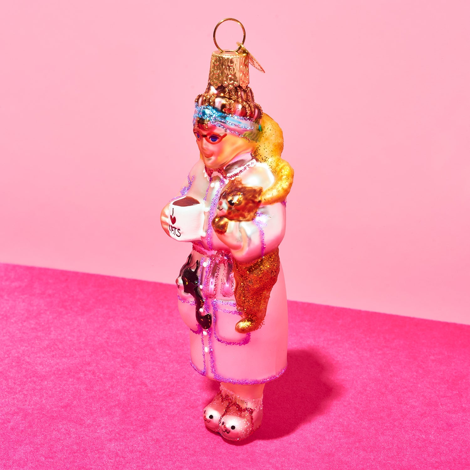 Cat Lady Ornament - Holiday Decor | Friends Nyc Brooklyn Ny