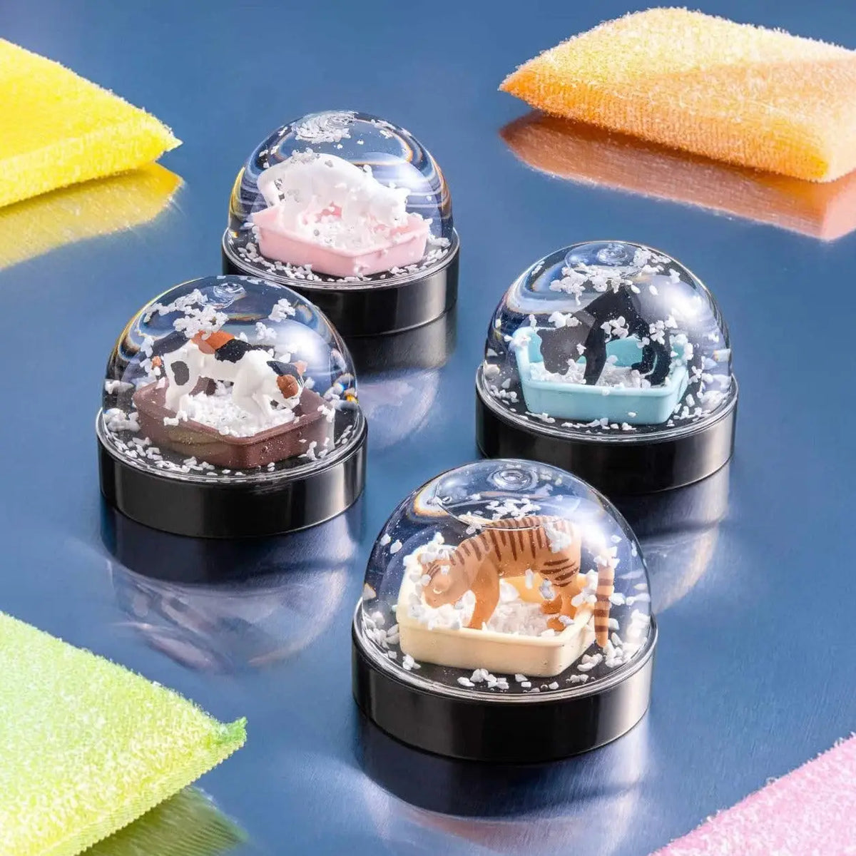 Cat Litter Snow Globe Blind Box | Friends Nyc Brooklyn Ny