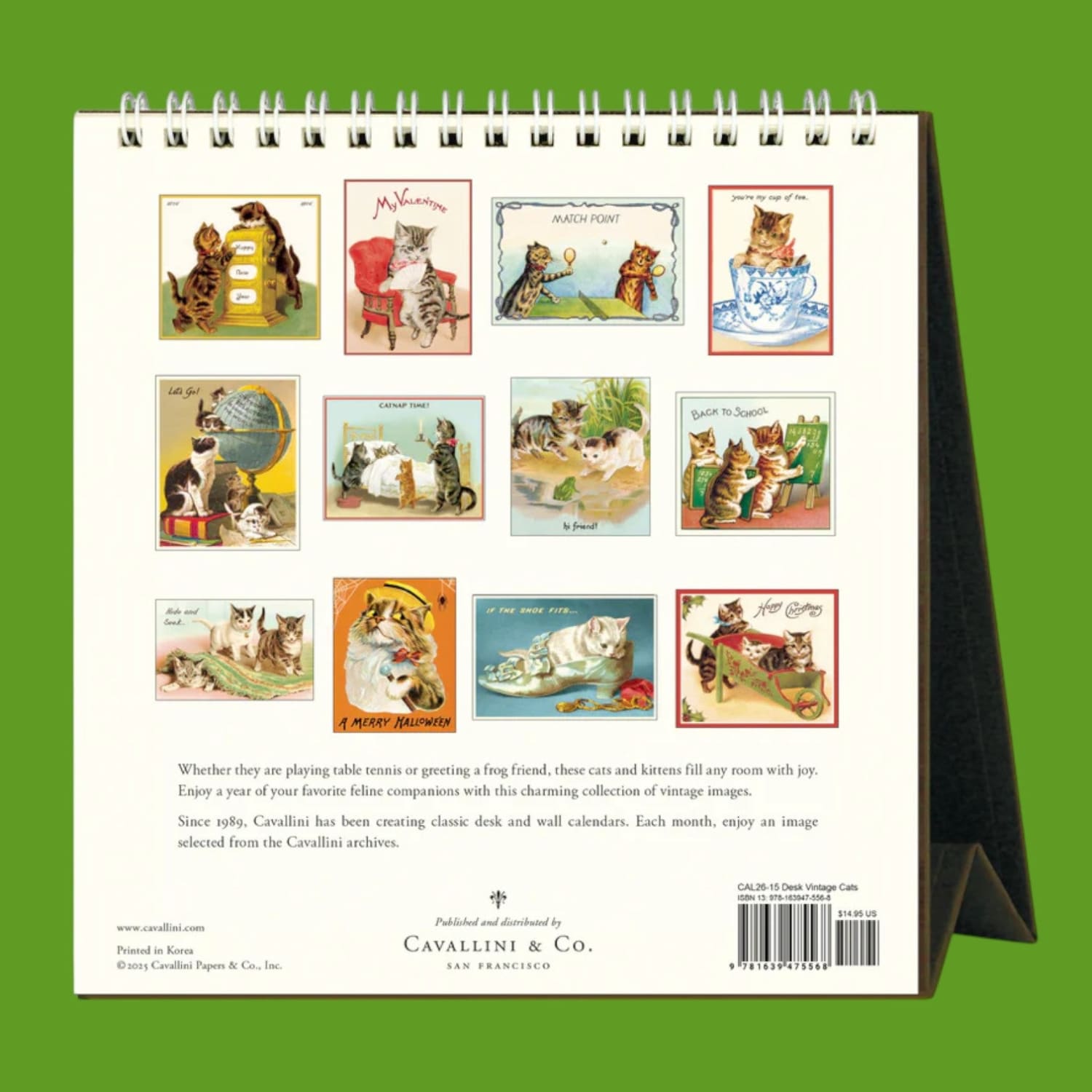 Cats 2026 Desk Calendar Calendar Calendar26 Cat Lover Cat