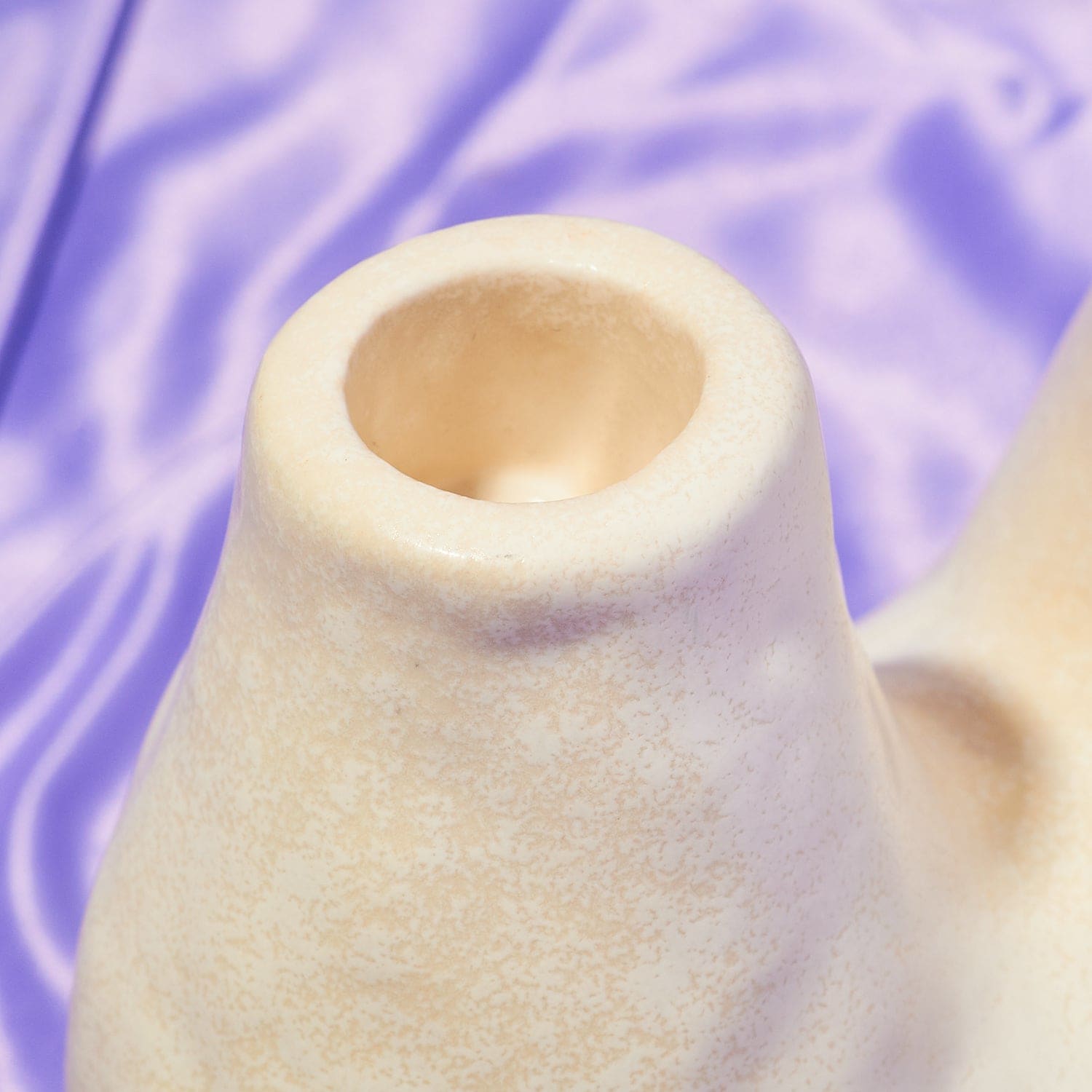 Ceramic Double Candle Holder Candle - Holder - Ceramic -