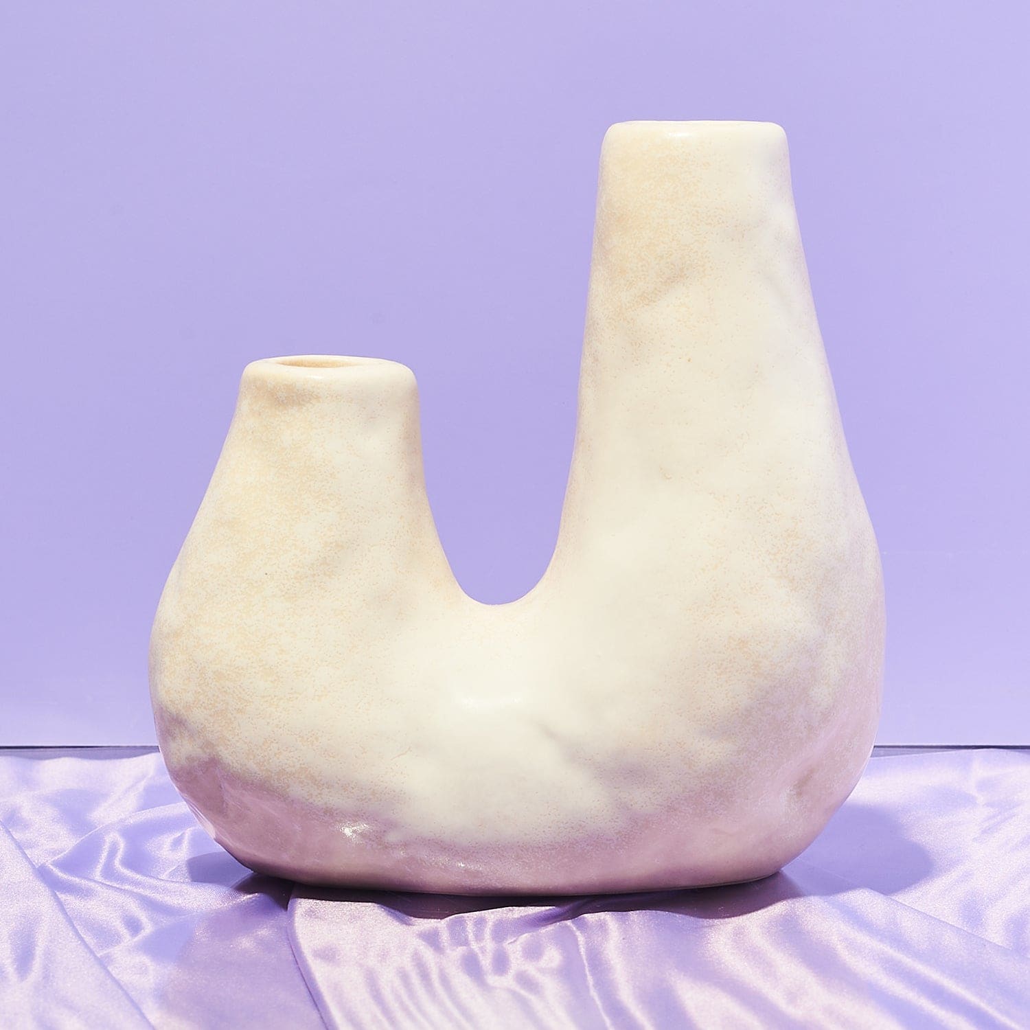 Ceramic Double Candle Holder Candle - Holder - Ceramic -