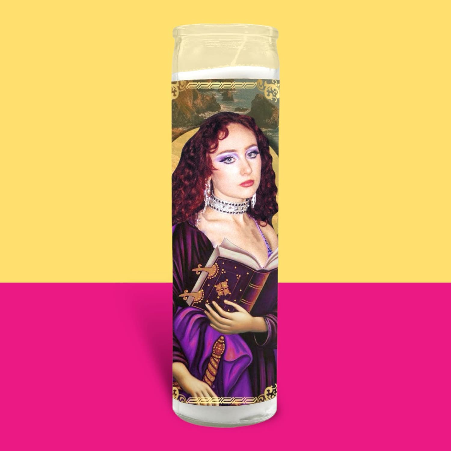 Chappell Roan Pillar Candle | Unique Candles at Friends NYC
