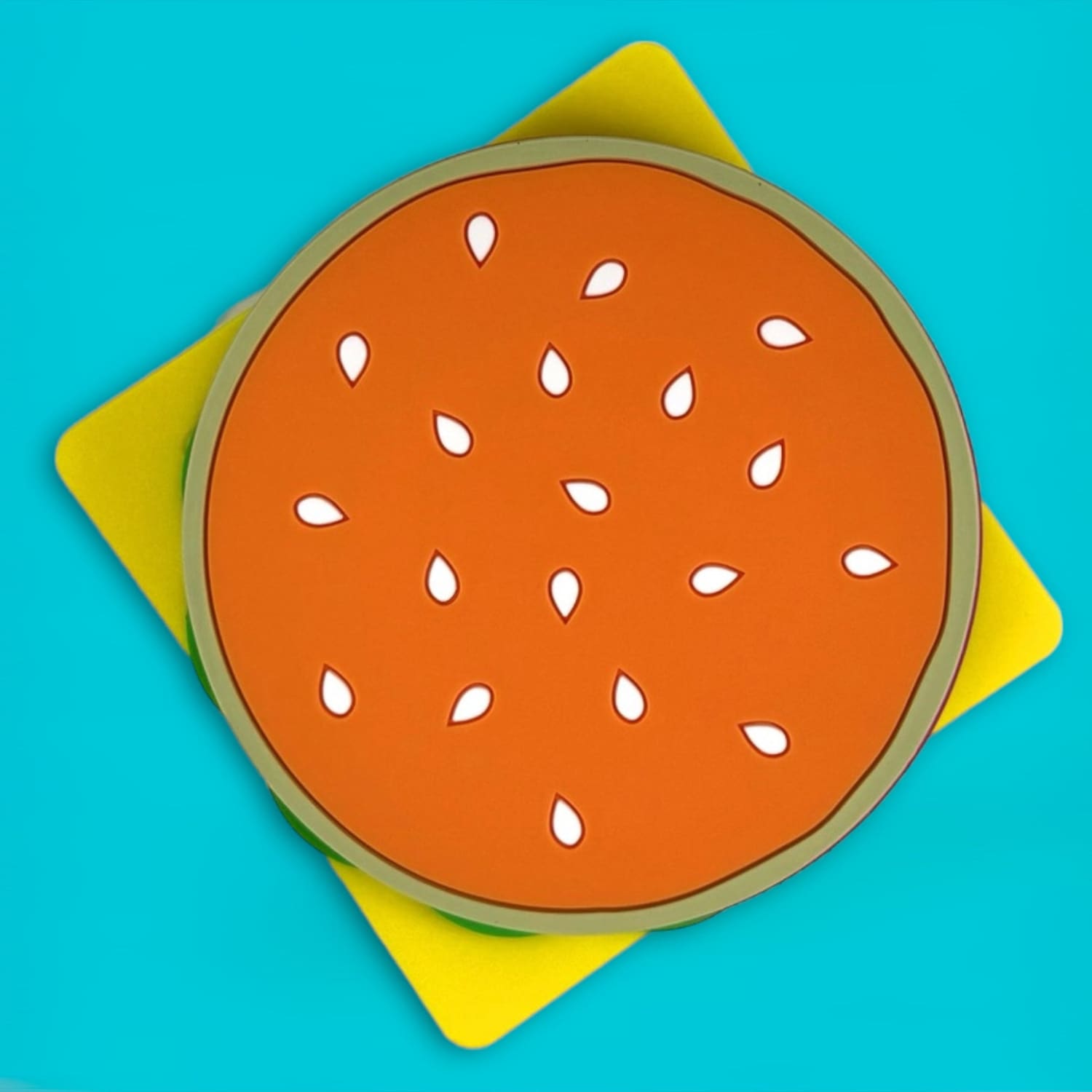 Cheeseburger Coaster Set - Coasters Drink Drinkware