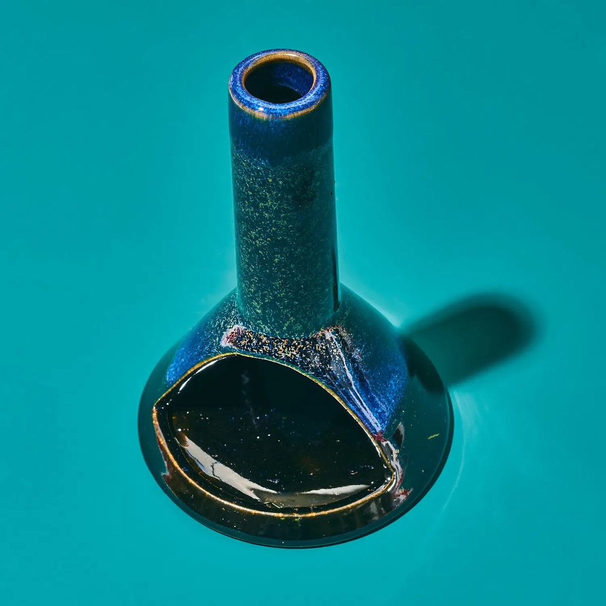 Chimney Incense Burner Blue Cone | Friends Nyc Brooklyn Ny