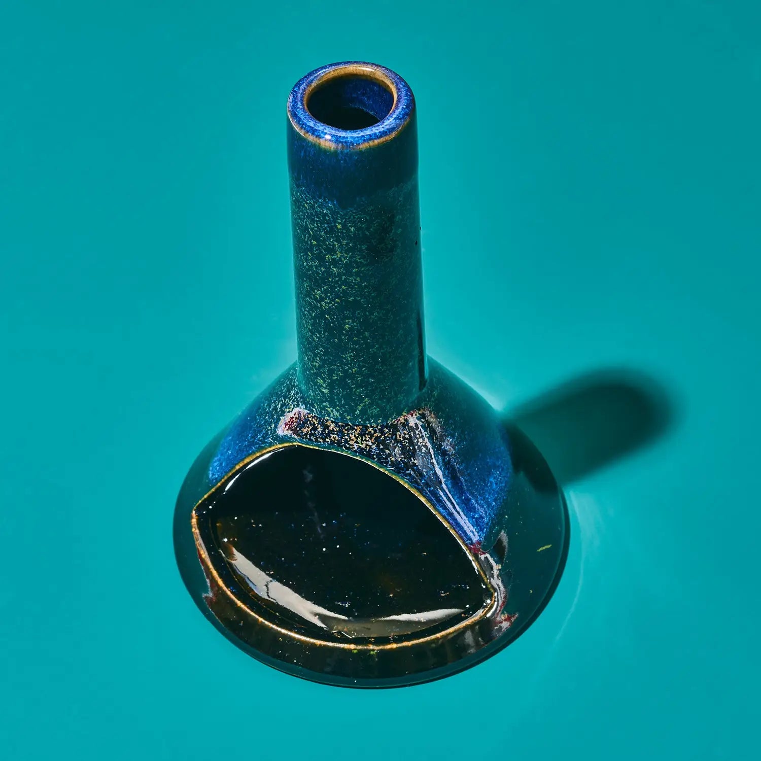 Chimney Incense Burner Blue Cone | Friends Nyc Brooklyn Ny