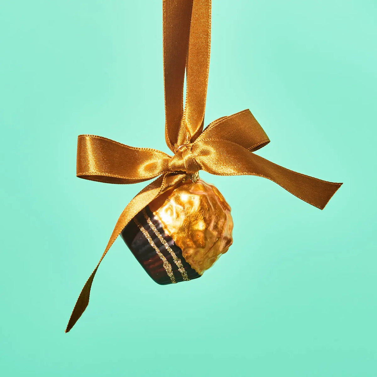 Chocolate Hazelnut Bonbon Ornament Glass | Friends Nyc