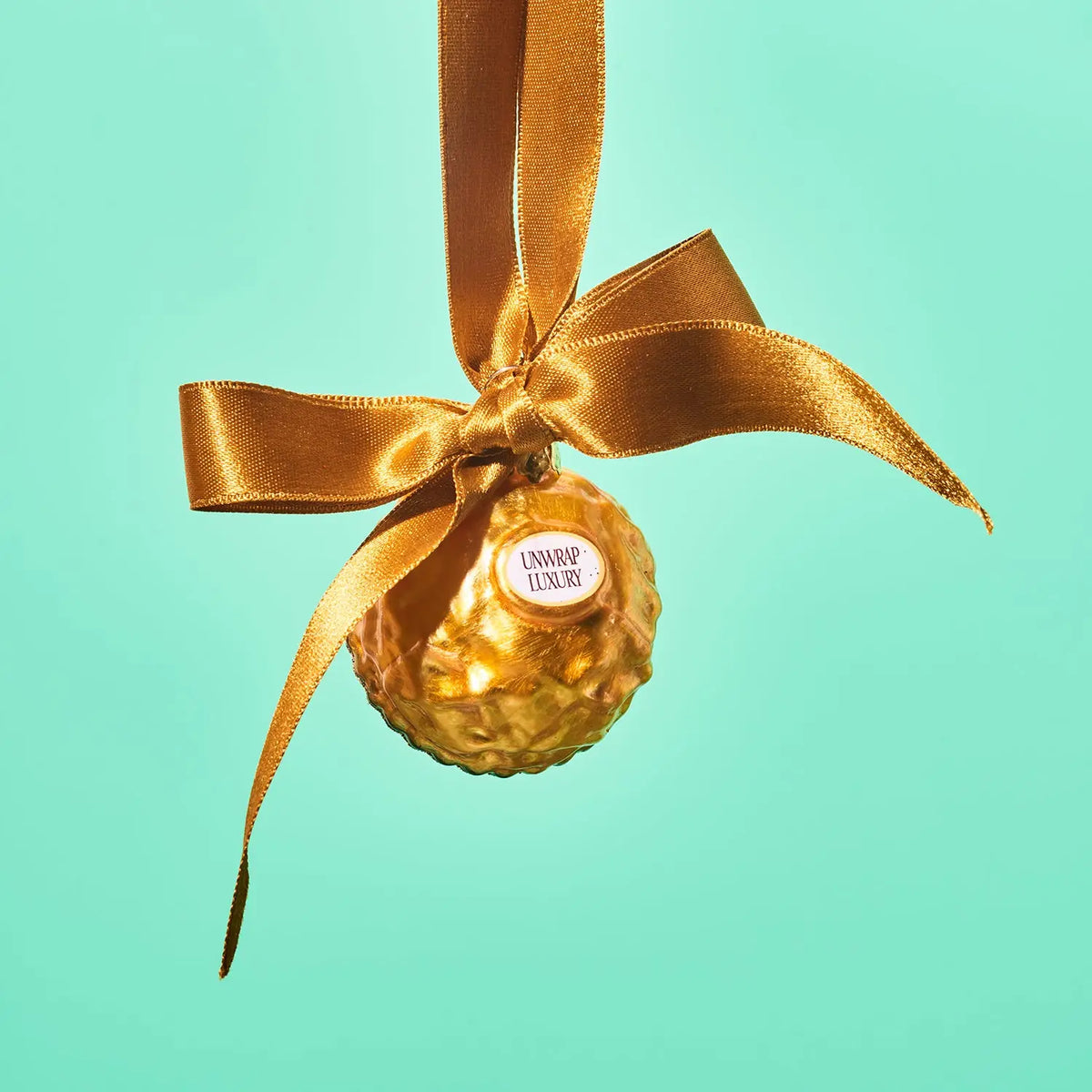 Chocolate Hazelnut Bonbon Ornament Glass | Friends Nyc