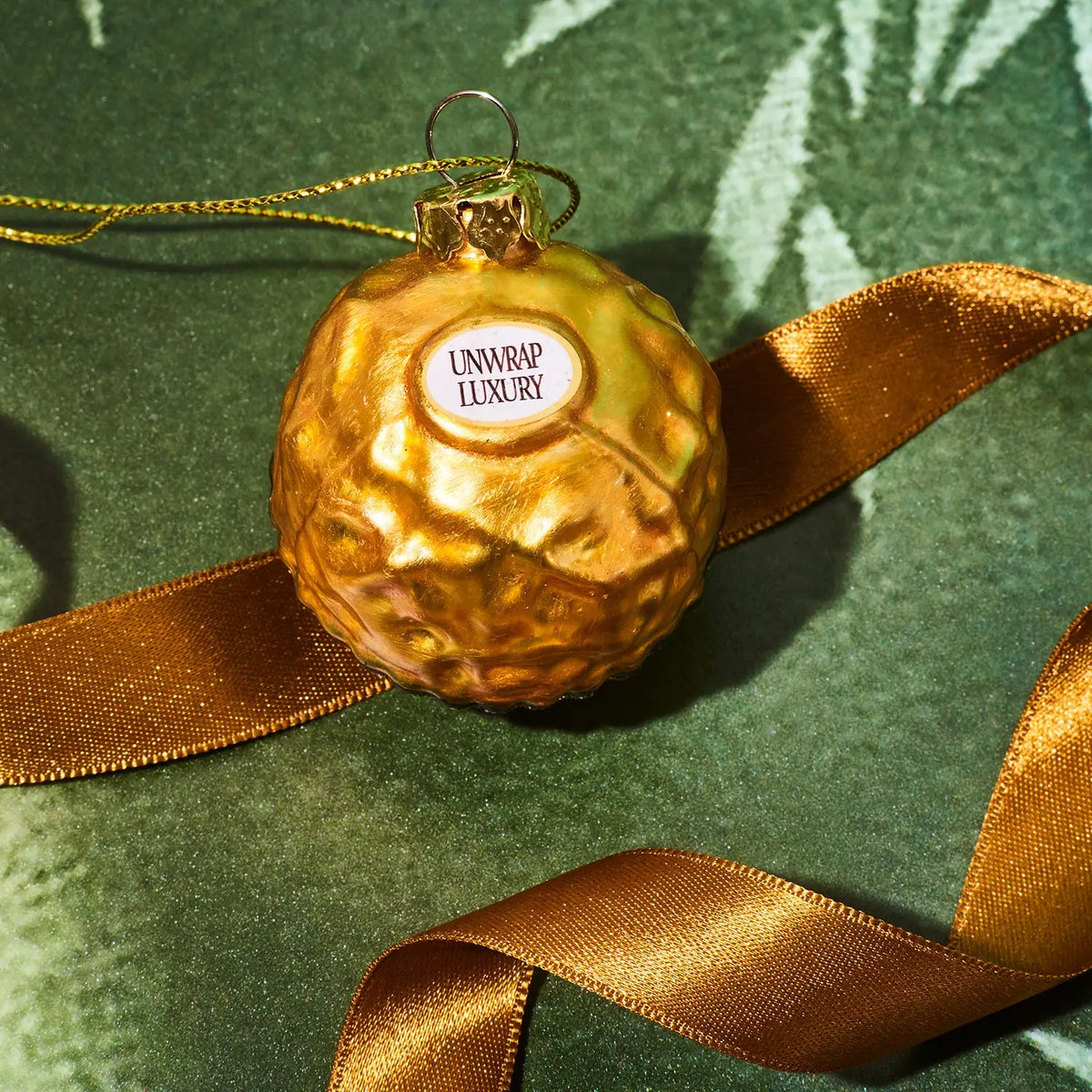 Chocolate Hazelnut Bonbon Ornament Glass | Friends Nyc
