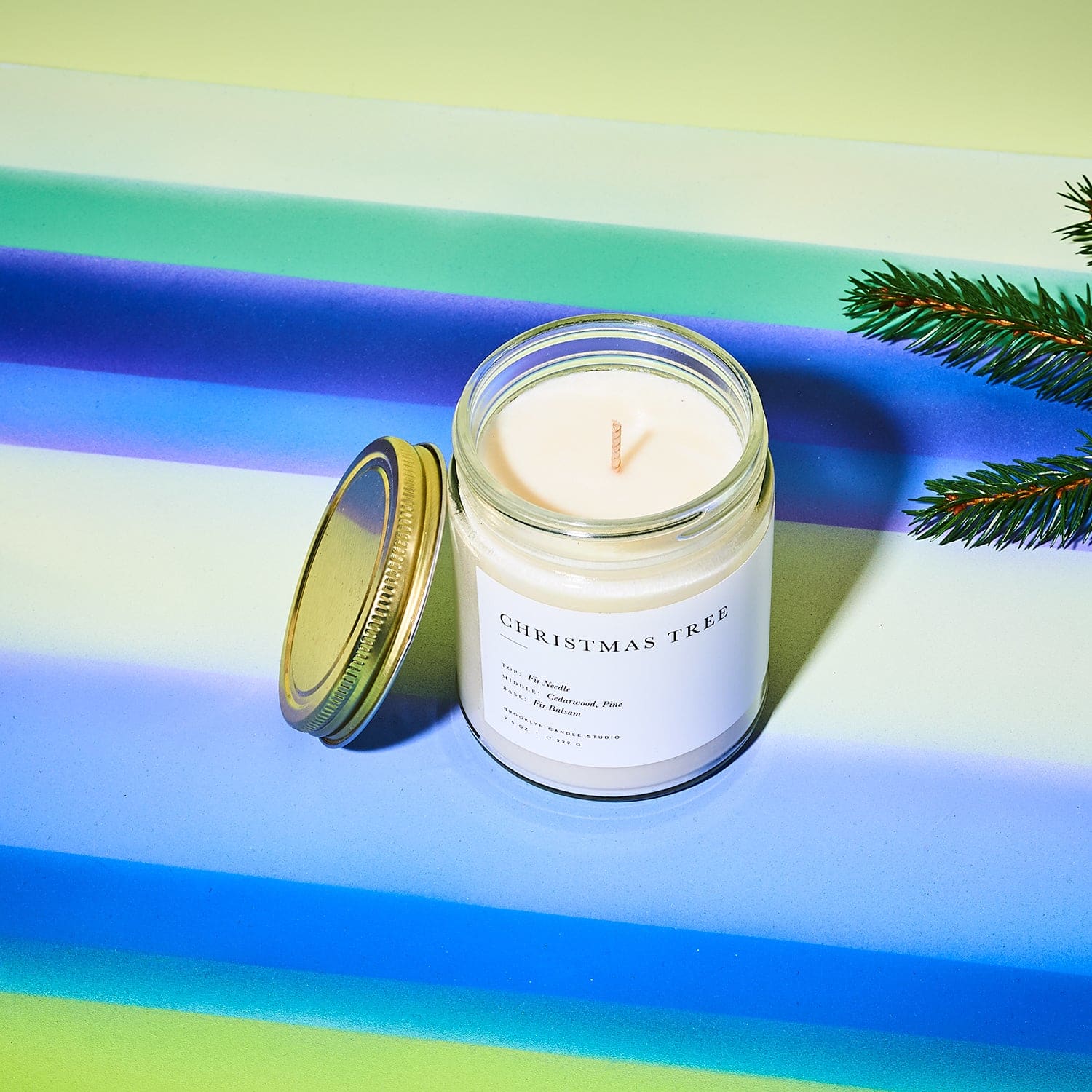 Minimalist Jar Candle 8 Oz. Christmas Tree Mi013 1022 -