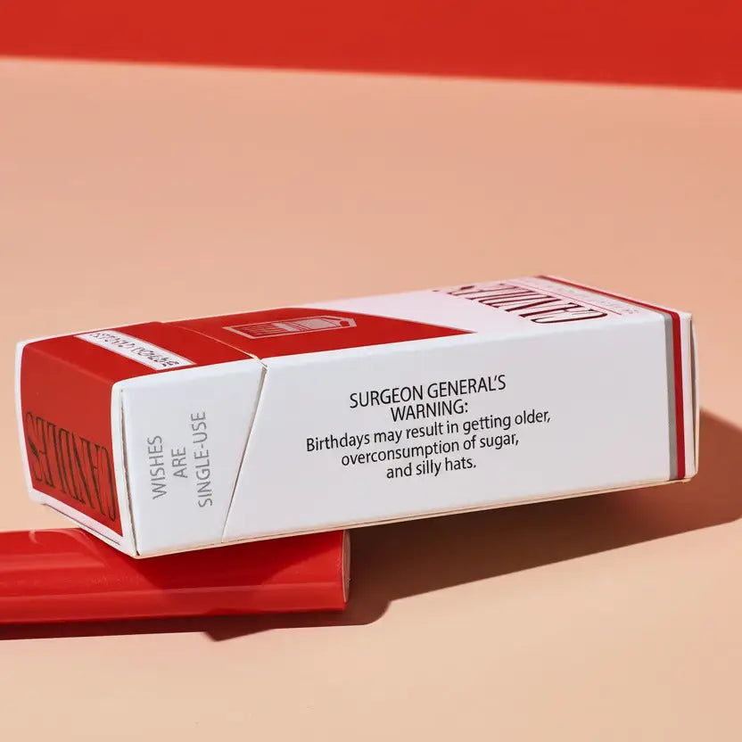 Cigarette Candles 18 Pack | Novelty Birthday Cake | Friends