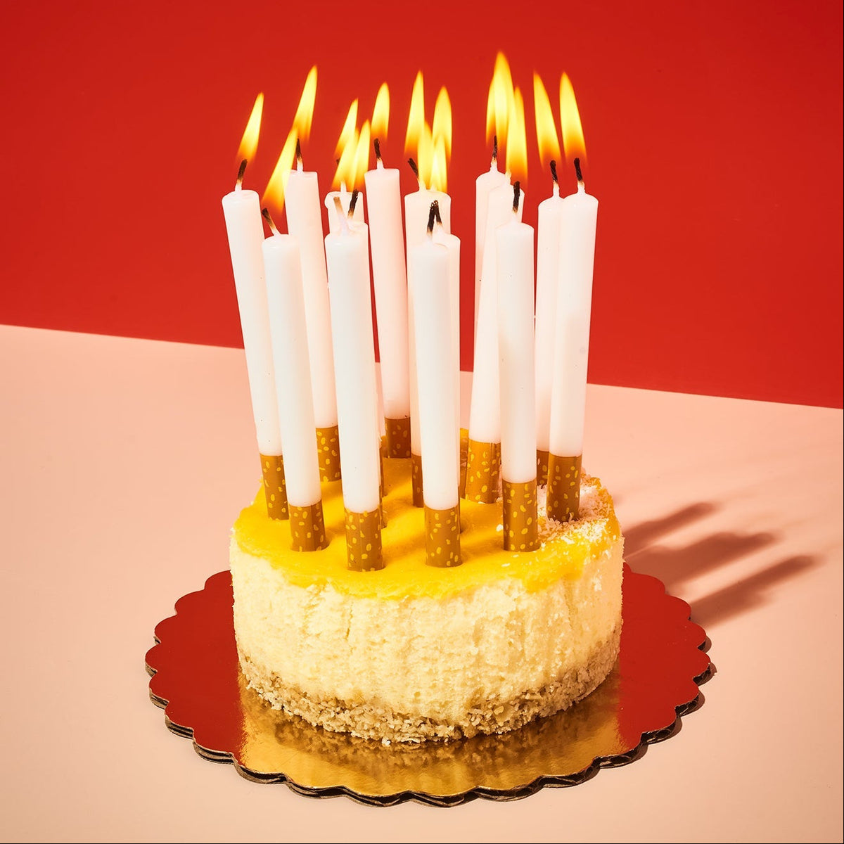 Cigarette Candles 18 Pack | Novelty Birthday Cake | Friends