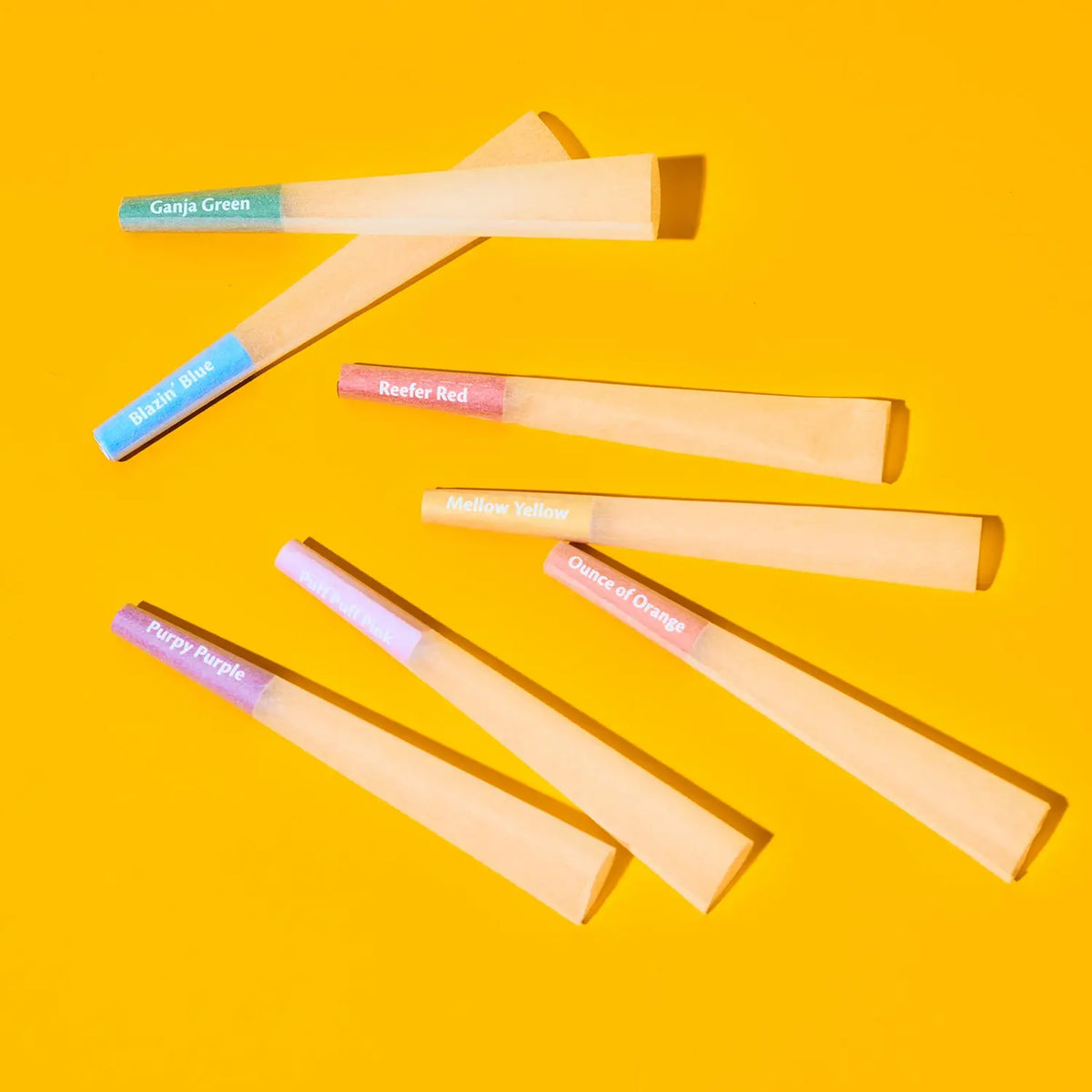 Color Tip Rainbow Pre Rolled Cones Daysavers Pre-rolled
