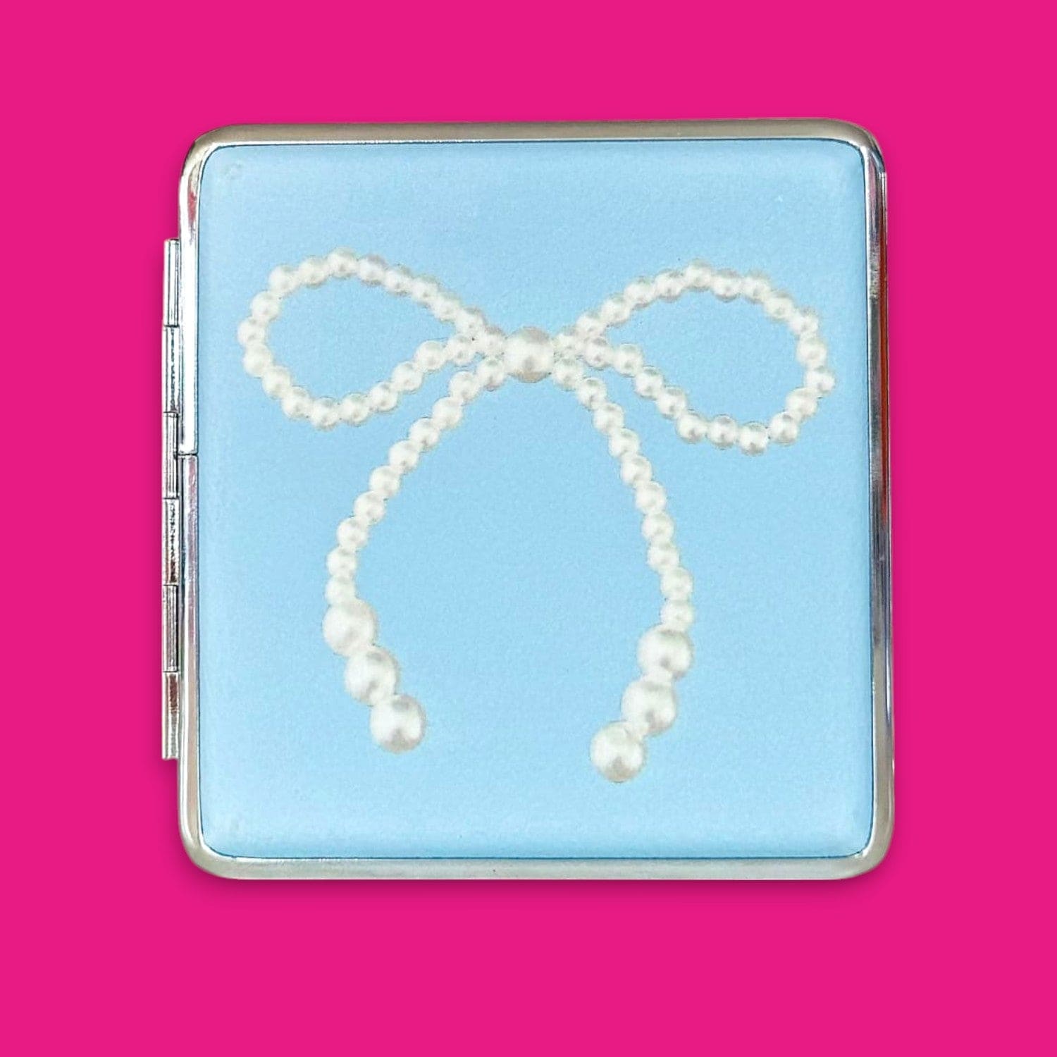 Coquette Pearl Bow Case Cigarette Case - Coquette - Kitsch