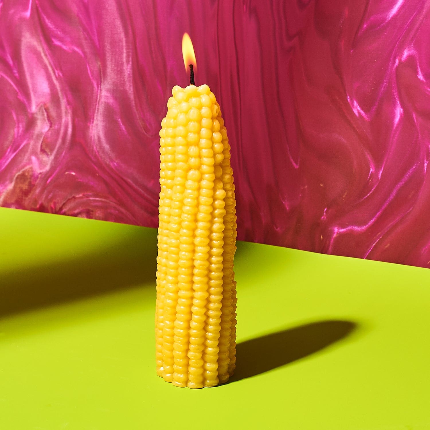 Beeswax Corn Cob Candle 0523 - Candle - Janinecontent - Q223