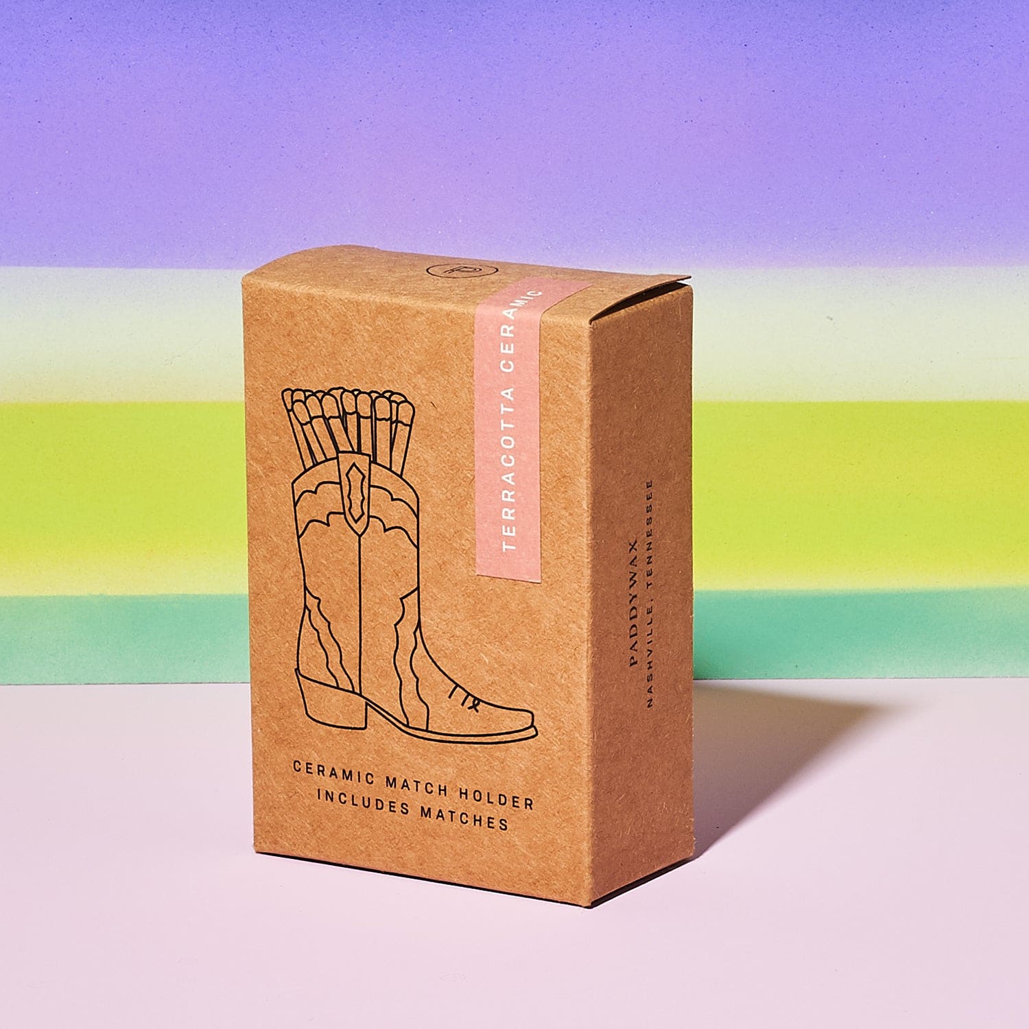 Cowboy Boot Match Holder Best Seller - Candle Accessory -