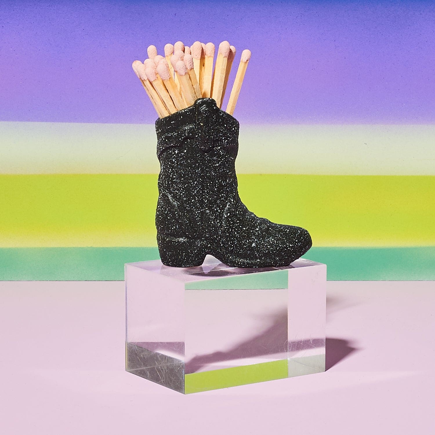 Louis Vuitton Black Heart Sock Boot