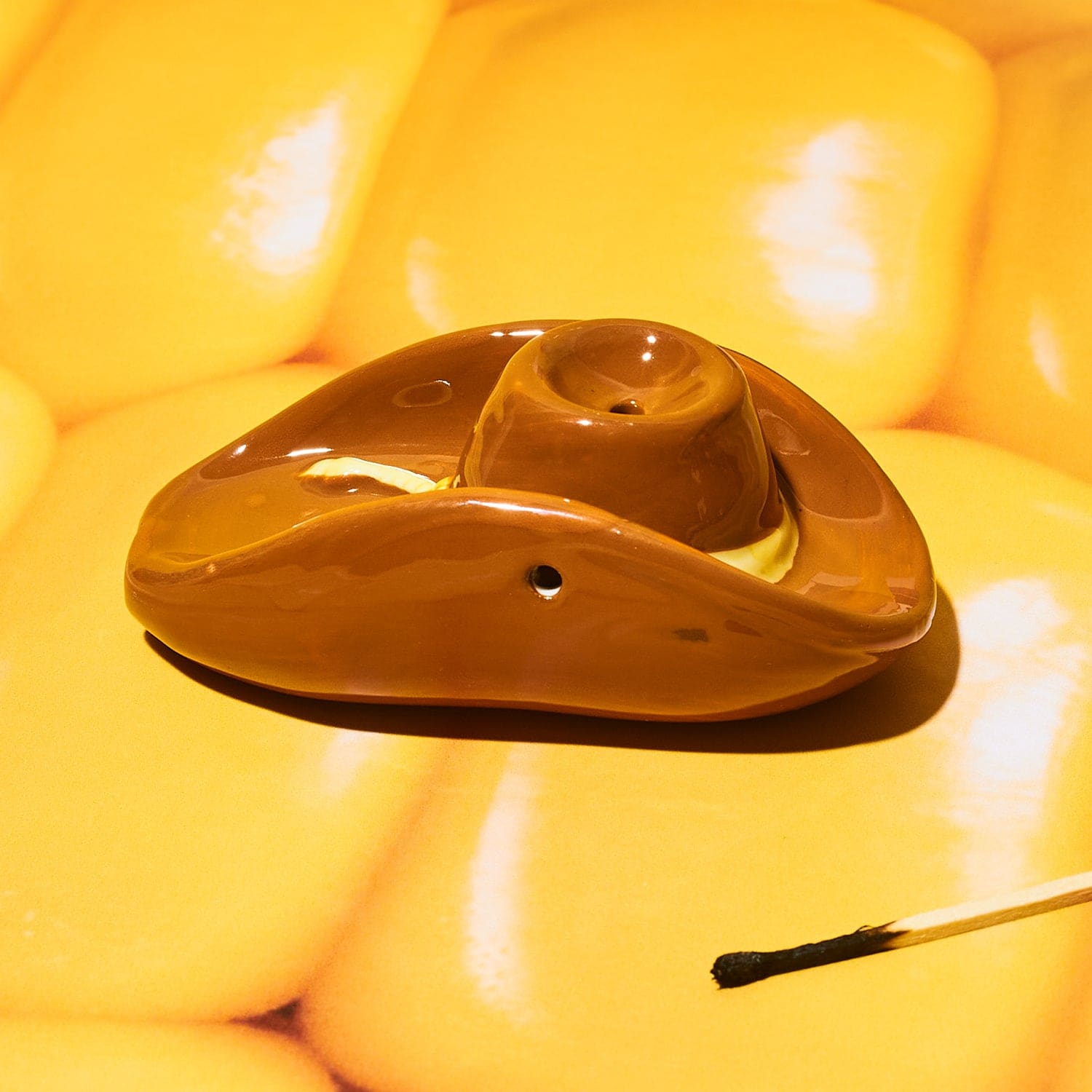 Cowboy Hat Pipe Cowboy - Aesthetic - Hat - Hand Pipe