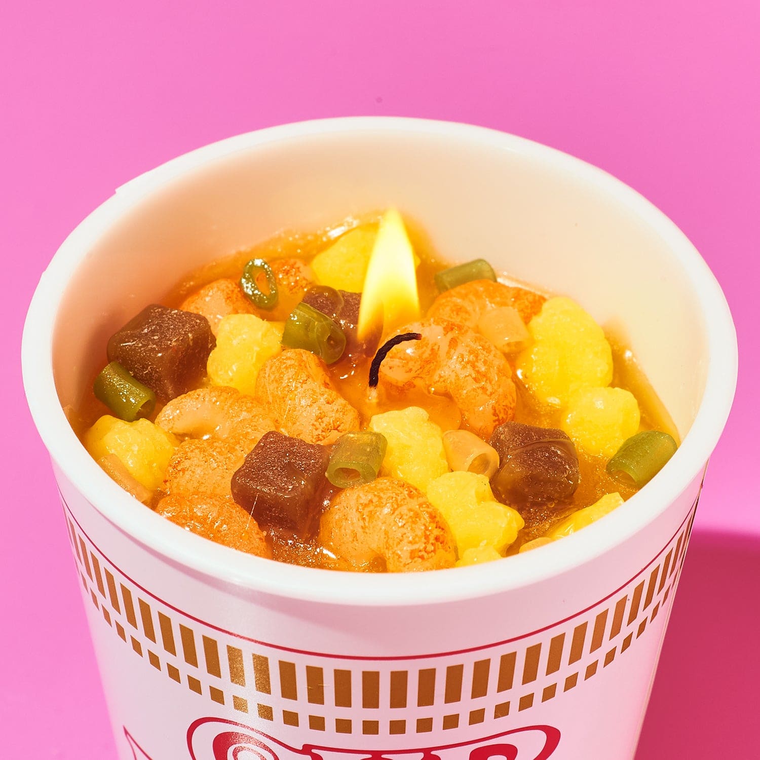 Cup Of Noodles Candle Candle - Japan - Jloctpicks - Web1123