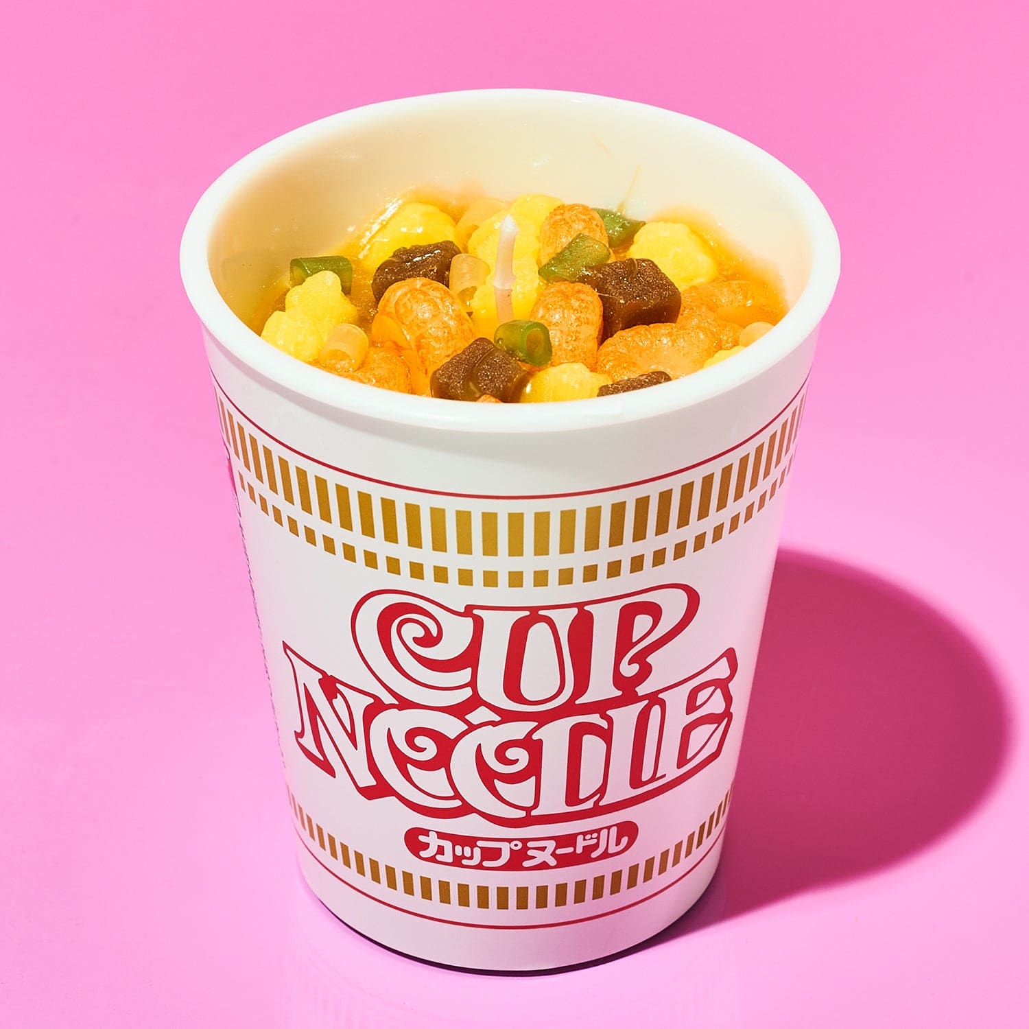 Cup Of Noodles Candle Candle - Japan - Jloctpicks - Web1123