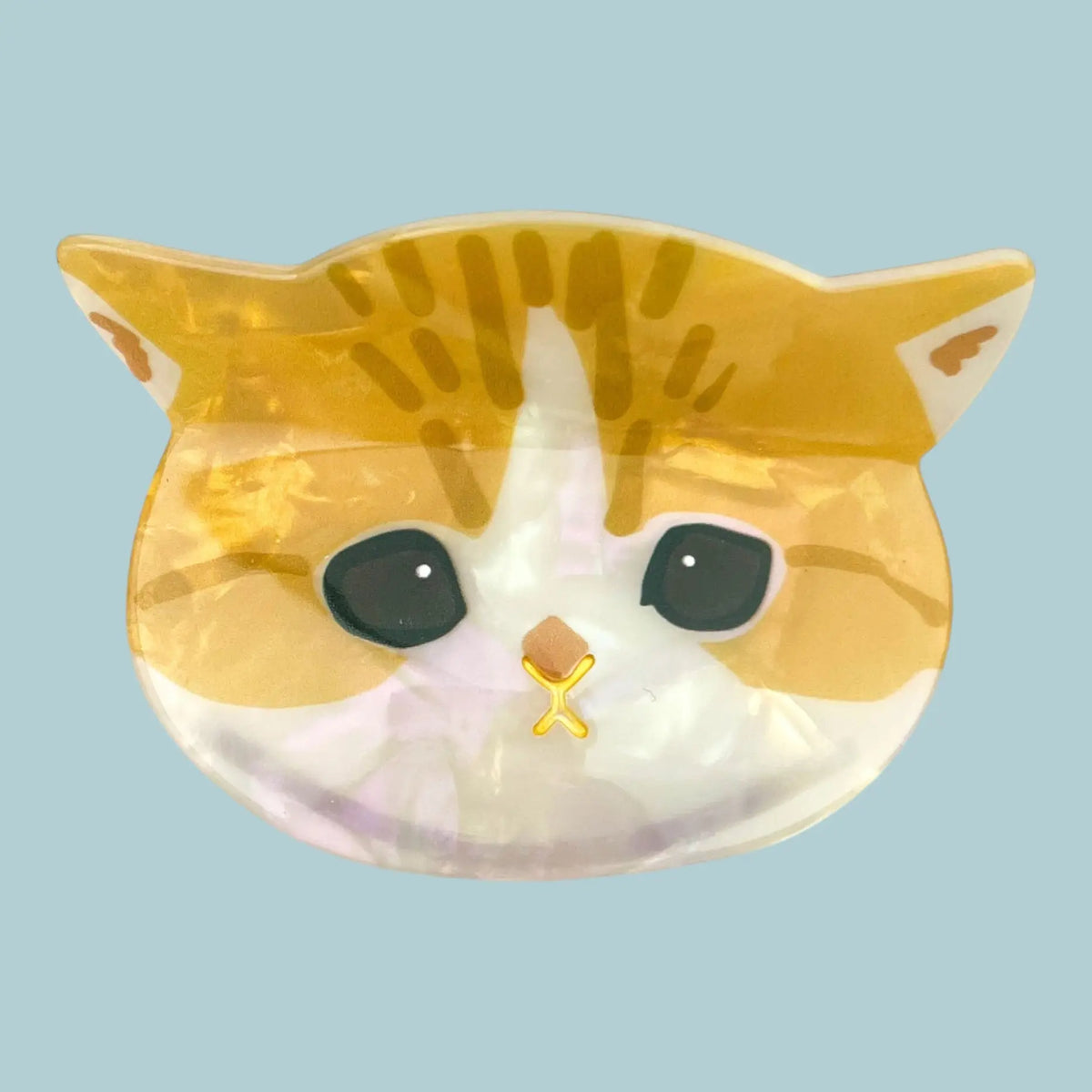Cute Cat Head Claw Clip Hair | Friends Nyc Brooklyn Ny