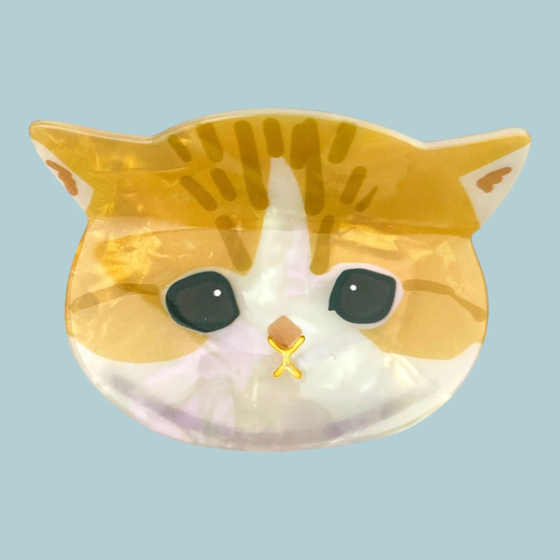 Cute Cat Head Claw Clip Hair | Friends Nyc Brooklyn Ny