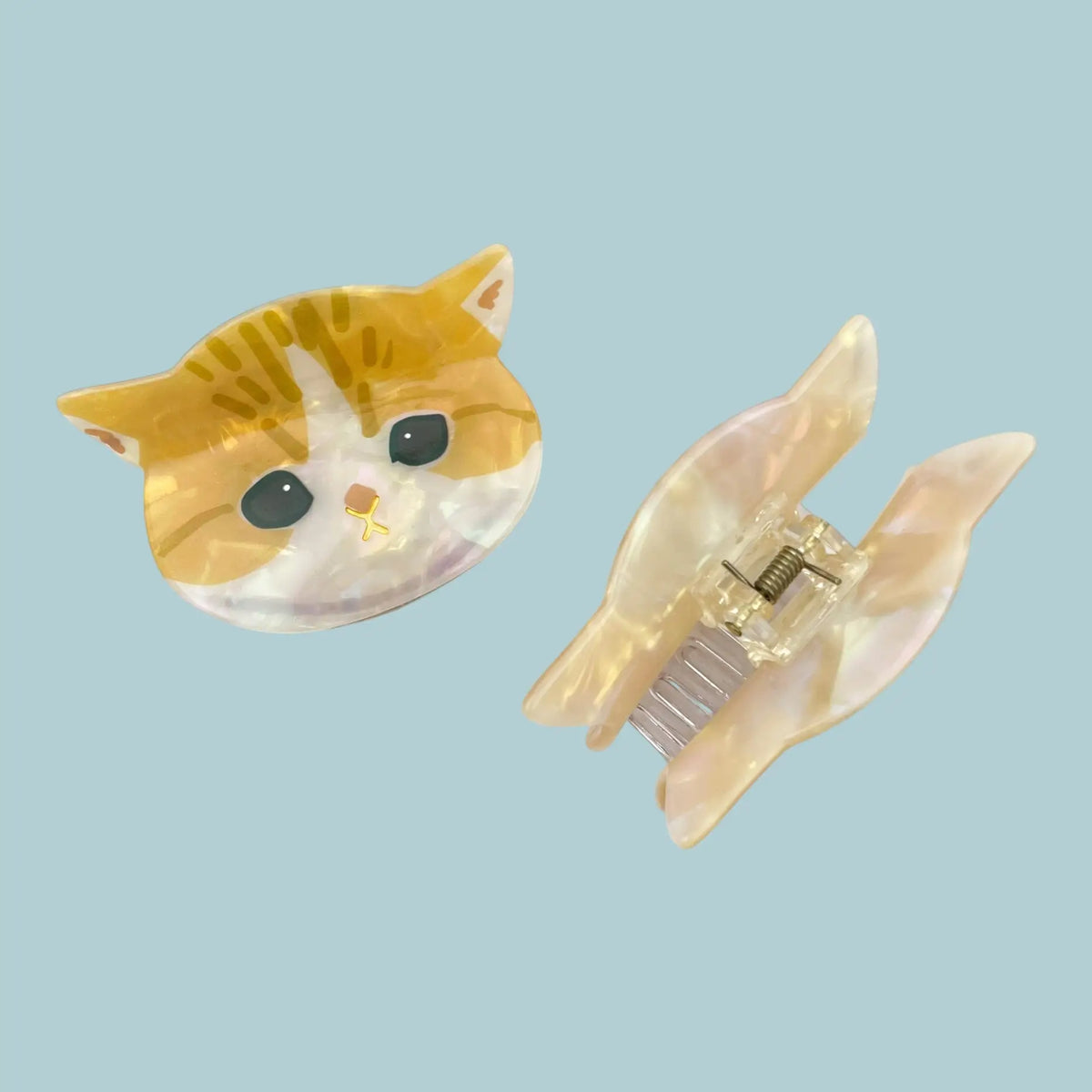 Cute Cat Head Claw Clip Hair | Friends Nyc Brooklyn Ny