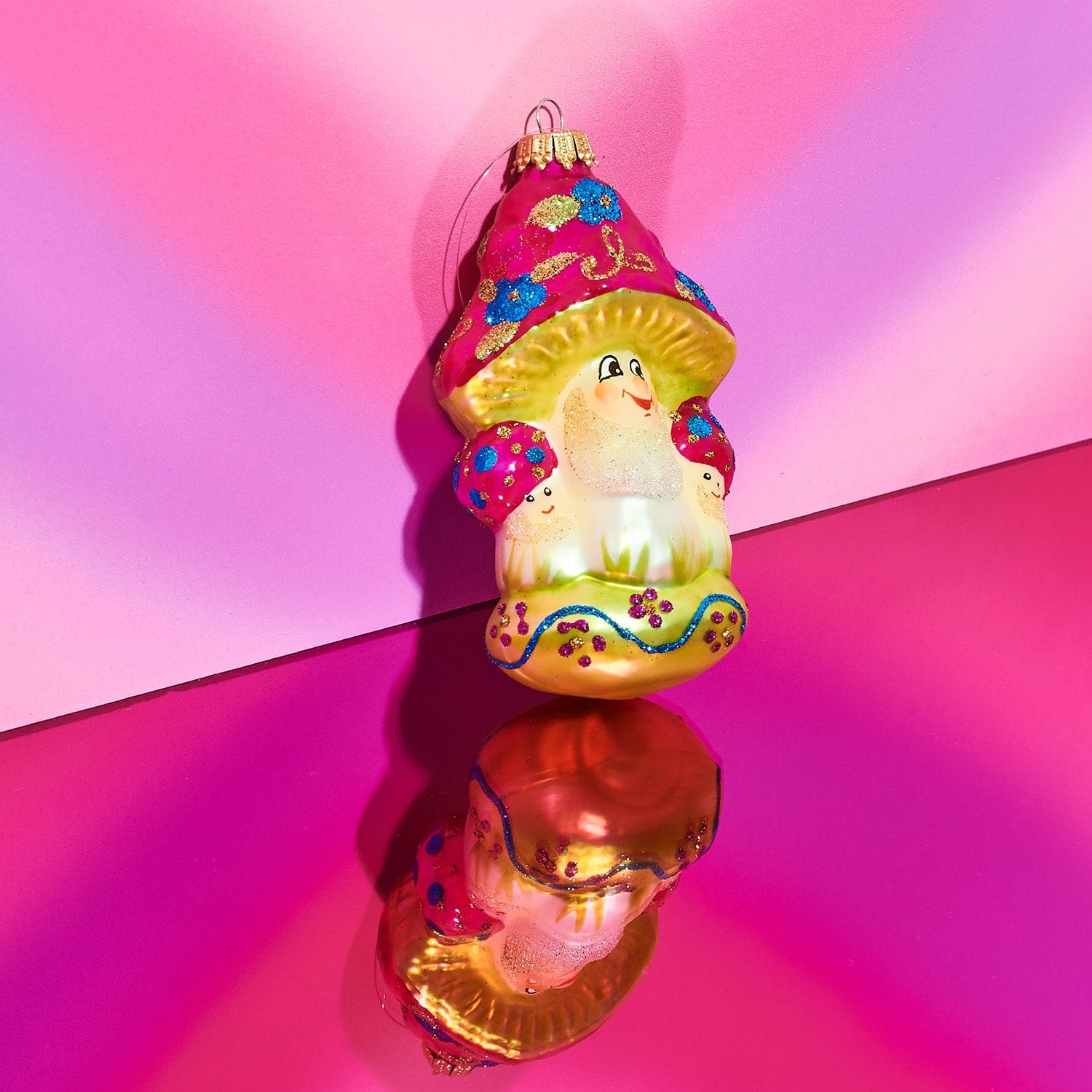 Enchanted Mushroom Family Ornament 0922 - Holiday - Ornament