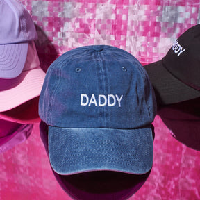Daddy Hat Black Dad Hat - Cotton - Funny - Mens