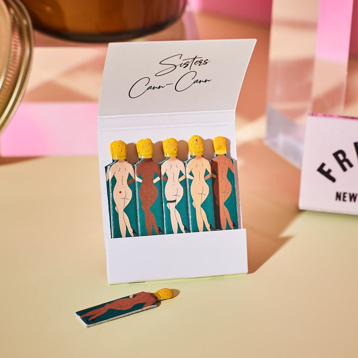 Dancing Ladies Matchbook - Sisters 420boss - Bff - Elevated