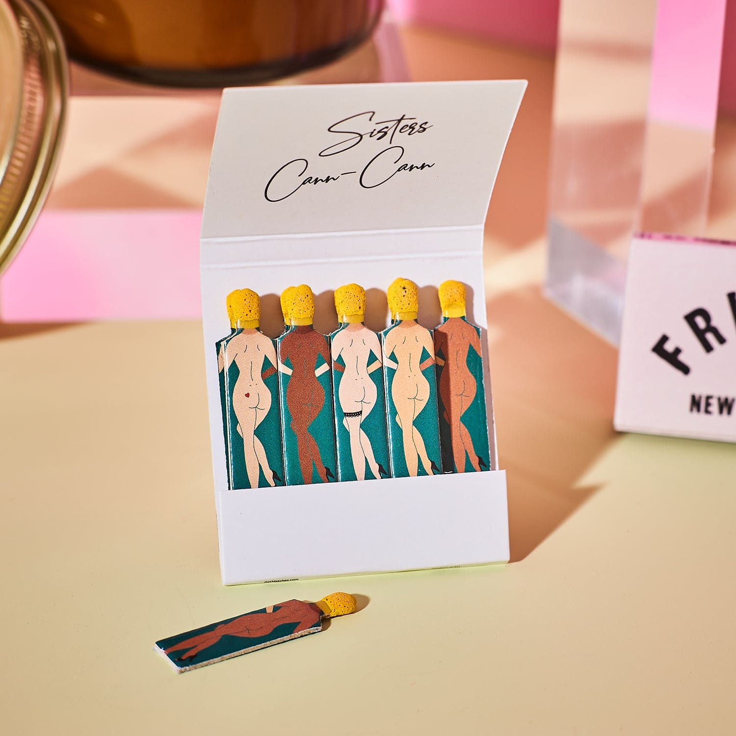 Dancing Ladies Matchbook - Sisters 420boss - Bff - Elevated