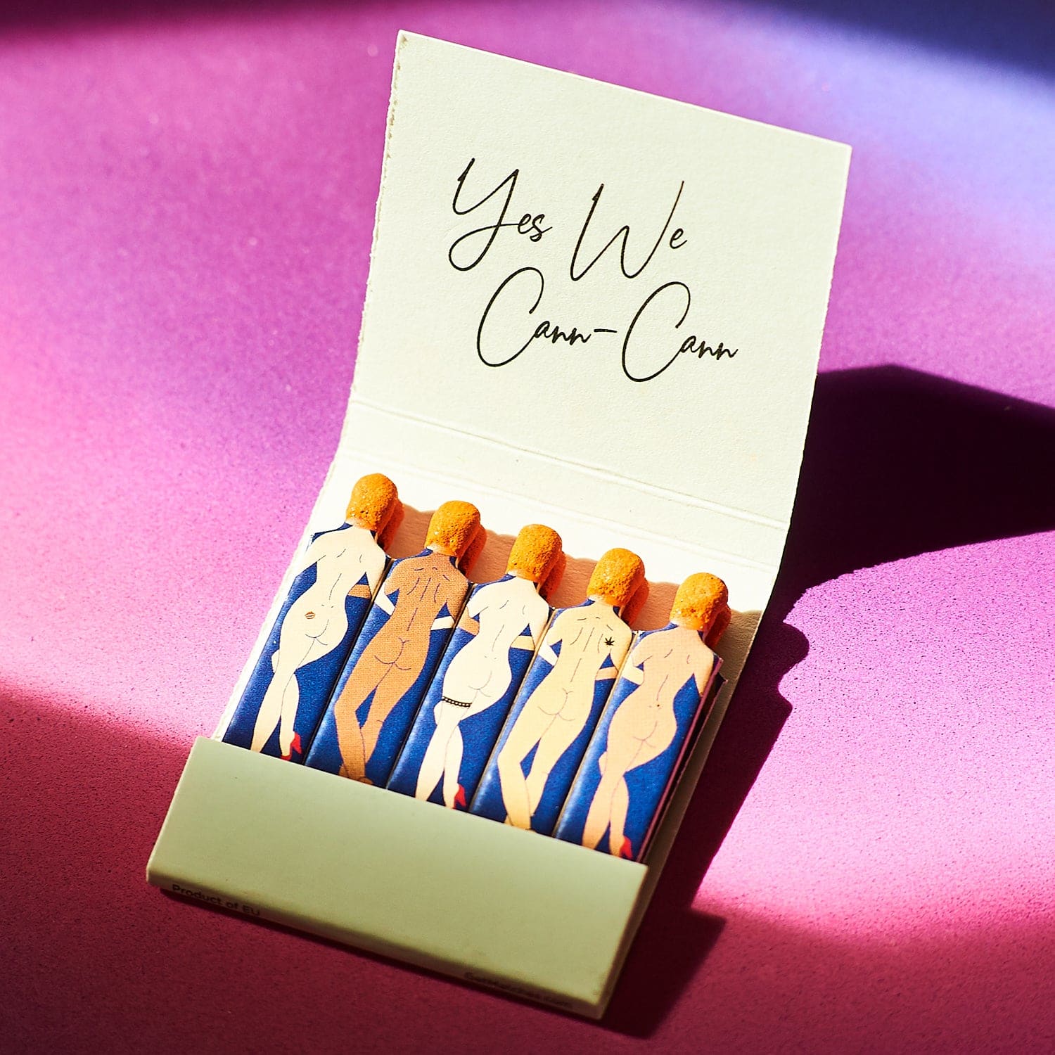 Dancing Ladies Matchbook - yes 420boss - Bff - Elevated -