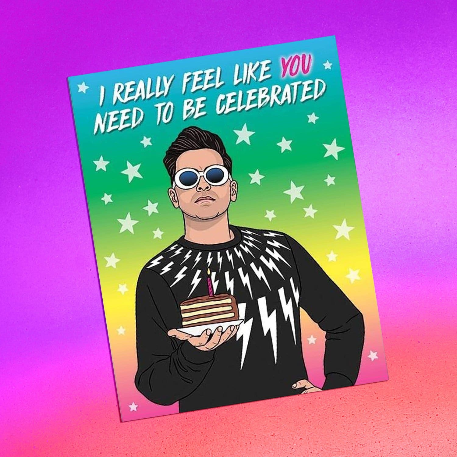 The found Greeting Card David Bday 1160 Groupbycolor -