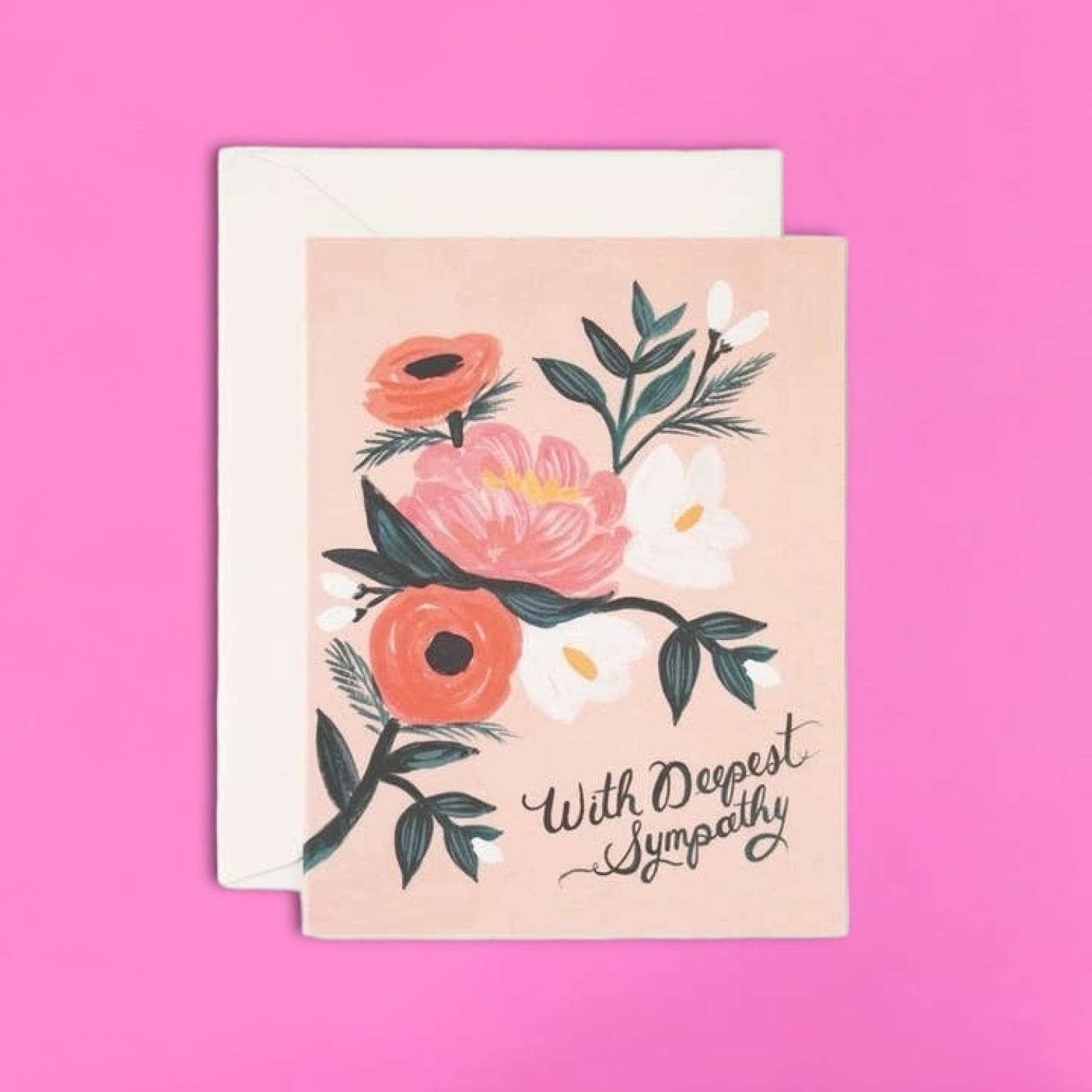 With Deepest Sympathy Greeting Card Greeting Card