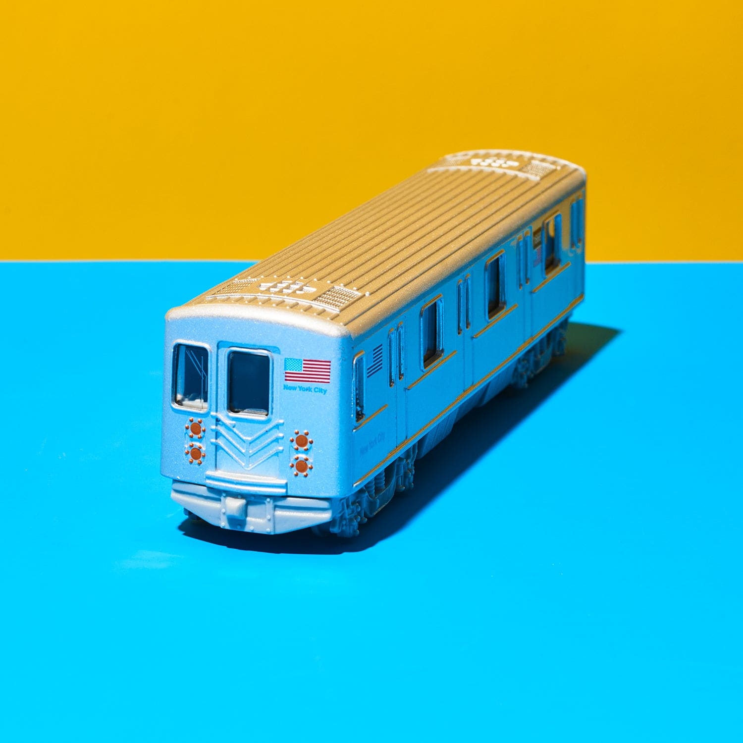 Die-cast Car Small New York City Metro Subway 7’’ 2233dny